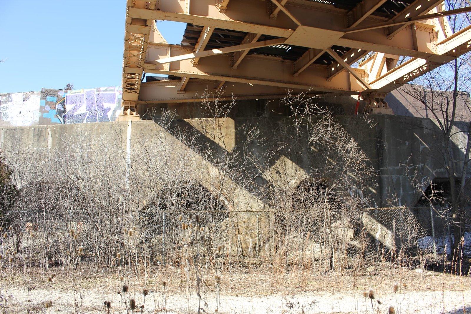 West abutment